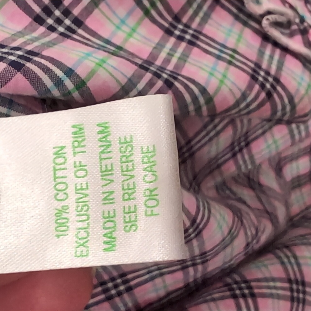 Lilly Pulitzer Womens Pink Ruffled Prairie Blouse Size 6 - Picture 8 of 8